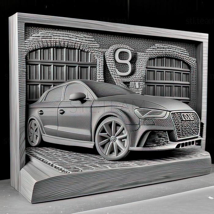 3D model Audi RS3 (STL)